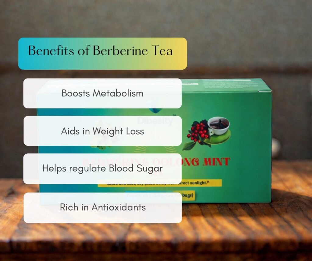 organic berberine tea bags with oolong and mint benefits berberine tea where to buy