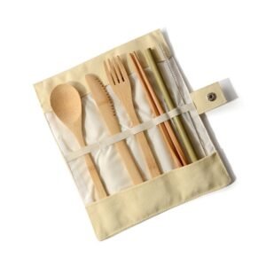 bamboo utensils wooden set