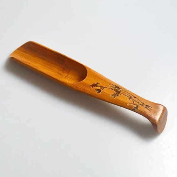 Bamboo Tea Spoon Tea Shovel Measure And Divide Tea Spoon Enjoy Tea Lotus - Image 6