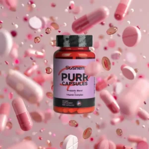 Susnen PURR Capsules | Dietary Supplements- Probiotic Blend + Vitamin Complex