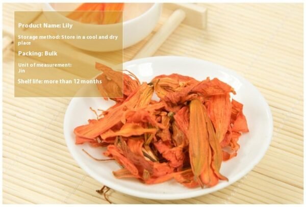 Wholesale In Bulk Lily Lily Dried Flower Lily Tea Red Lily Tea - Image 3