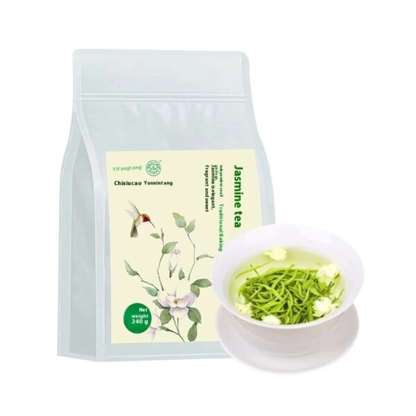 Premium Jasmine Tea - 240g | Aromatic Bliss with Jasmine Flowers & Tea Leaves - Image 4