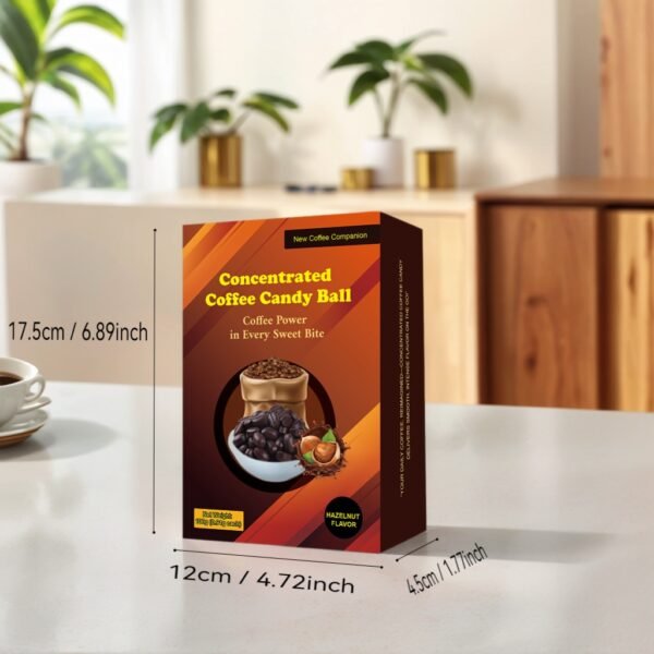 Hazelnut - Flavored Concentrated Coffee Candies, Individually Packaged, No Need For Brewing, With A Rich And Mellow Aroma. Suitable For People Engaged In Outdoor Sports, Those At Parties, And Drivers. - Image 3