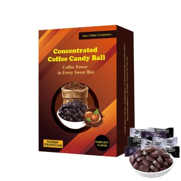 Hazelnut - Flavored Concentrated Coffee Candies, Individually Packaged, No Need For Brewing, With A Rich And Mellow Aroma. Suitable For People Engaged In Outdoor Sports, Those At Parties, And Drivers. - Image 5