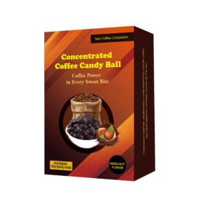 Hazelnut - Flavored Concentrated Coffee Candies, Individually Packaged, No Need For Brewing, With A Rich And Mellow Aroma. Suitable For People Engaged In Outdoor Sports, Those At Parties, And Drivers.
