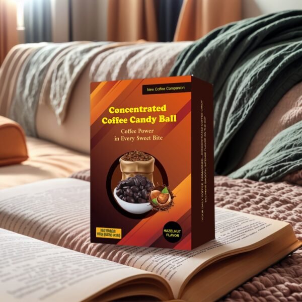 Hazelnut - Flavored Concentrated Coffee Candies, Individually Packaged, No Need For Brewing, With A Rich And Mellow Aroma. Suitable For People Engaged In Outdoor Sports, Those At Parties, And Drivers. - Image 2