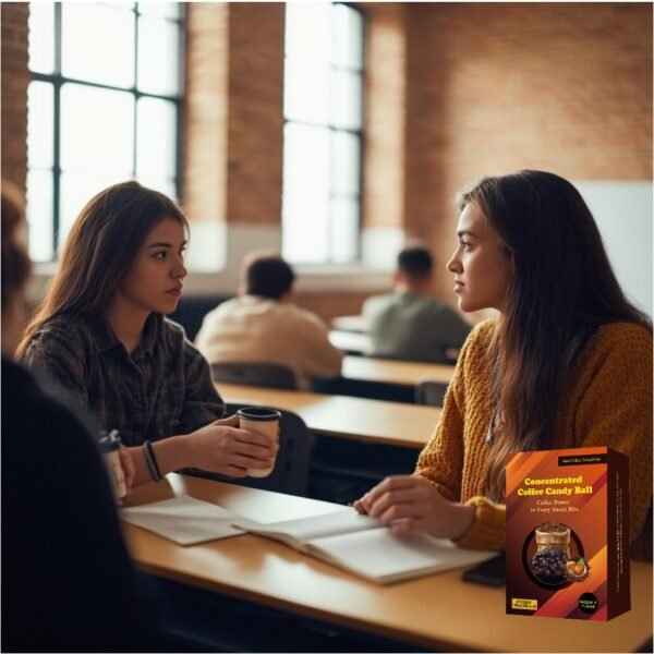Hazelnut - Flavored Concentrated Coffee Candies, Individually Packaged, No Need For Brewing, With A Rich And Mellow Aroma. Suitable For People Engaged In Outdoor Sports, Those At Parties, And Drivers. - Image 4