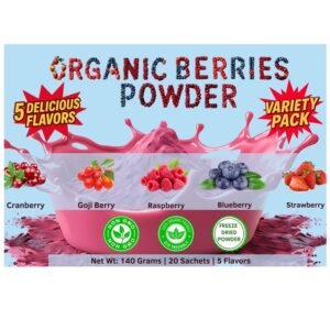 Freeze Dried Organic Berry Powder | Variety Pack